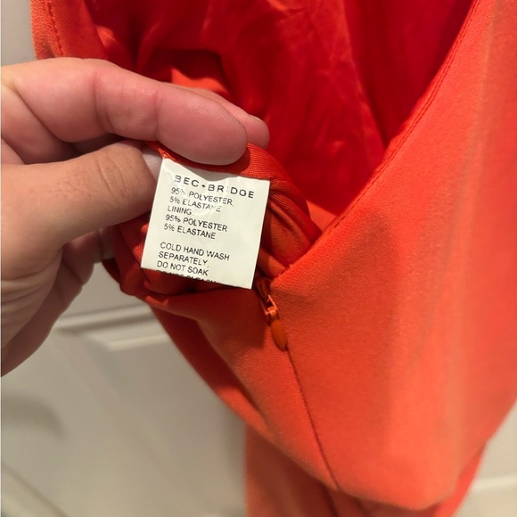 BEC + BRIDGE Ella Midi Dress in Flame - Picture 7 of 7
